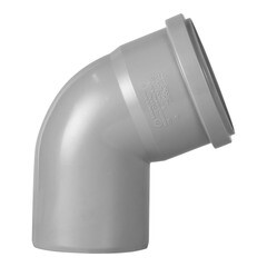 Отвод Ostendorf HTB d75 мм 67° пластиковый для внутренней канализации (113130) - фото 9