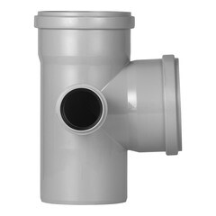 Крестовина Ostendorf HTEDL d110х110х50 мм 87° пластиковая для внутренней канализации (115950) - фото 2