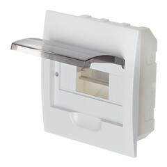 Щит распределительный встраиваемый EKF PROxima ЩРВ-П-8 пластиковый IP41 221х208х90 мм 8 модулей - фото 4