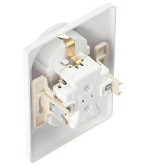 Розетка Systeme Electric Glossa встраиваемая белая (GSL000124) - фото 3