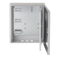 Щит учетно-распределительный навесной EKF Basic ЩУ-3/1-1 металлический IP54 445х400х150 мм 12 модулей с окном для снятия показаний счетчика - фото 2