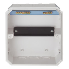 Щит распределительный встраиваемый Dekraft ЩРВ-П-8 пластиковый IP41 220х200х90 мм 8 модулей - фото 4