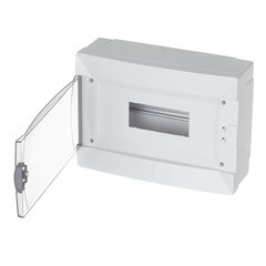 Щит распределительный навесной Makel ЩРН-П-12 пластиковый IP40 210х285х97 мм 12 модулей с DIN-рейкой и нулевой шиной - фото 2