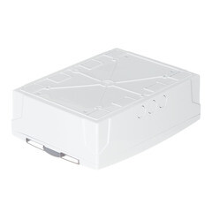 Щит распределительный навесной Makel ЩРН-П-12 пластиковый IP40 210х285х97 мм 12 модулей с DIN-рейкой и нулевой шиной - фото 3