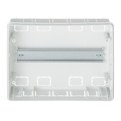 Щит распределительный встраиваемый Makel ЩРВ-П-12 пластиковый IP40 225х285х97 мм 12 модулей с DIN-рейкой и нулевой шиной - фото 3