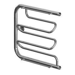 Полотенцесушитель водяной MyFrea ПМ-2 500х600 мм фокстрот с боковым подключением 500 мм с полкой хром - фото 1