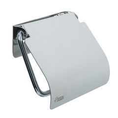 Держатель для туалетной бумаги Fixsen Hotel с крышкой нержавеющая сталь хром (FX-31010)