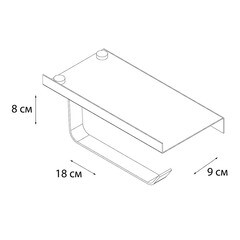 Держатель для туалетной бумаги Fixsen Hotel нержавеющая сталь хром (FX-31011) - фото 6