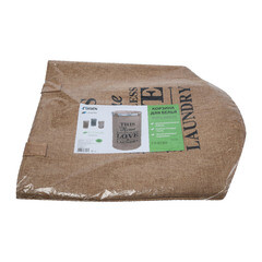 Корзина для белья Fixsen Laundry d380х600 мм 80 л бежевая (FX-1031B) - фото 2