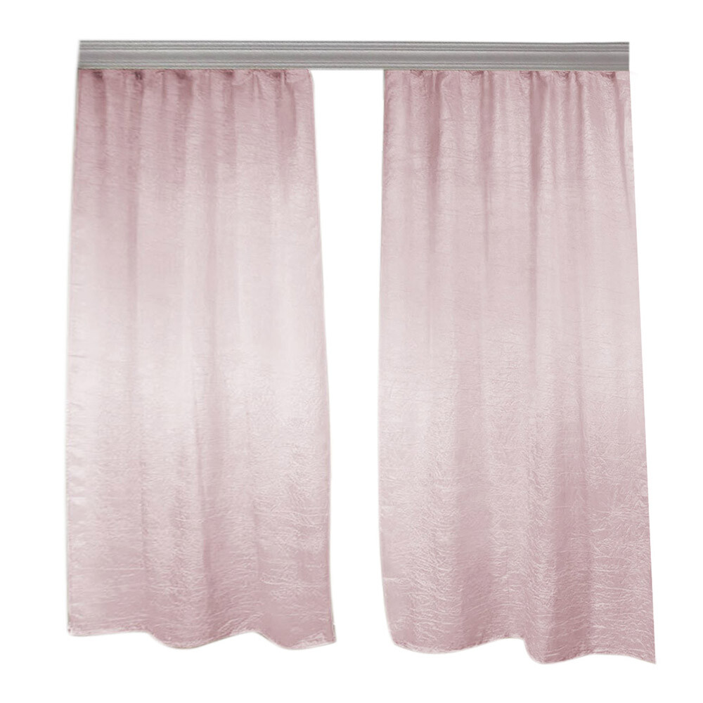 Изображение товара Штора тафта Лаванда 135х260 см Casa Conforte 2 шт. для спальни и гостиной