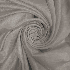 Штора тафта темно-серая 135х260 см Casa Conforte Тергалет (2 шт.) (6178691) - фото 2