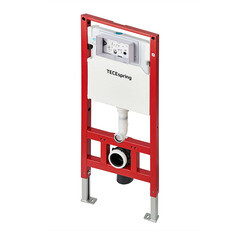 Инсталляция Tece Spring для подвесного унитаза с кнопкой хром со звукоизоляцией (К955101/S955101) - фото 2