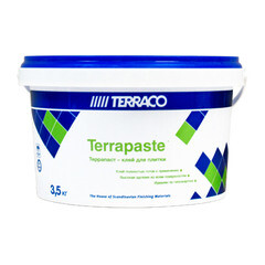 Изображение товара Клей для плитки Terraco Terrapaste готовый 3,5 кг