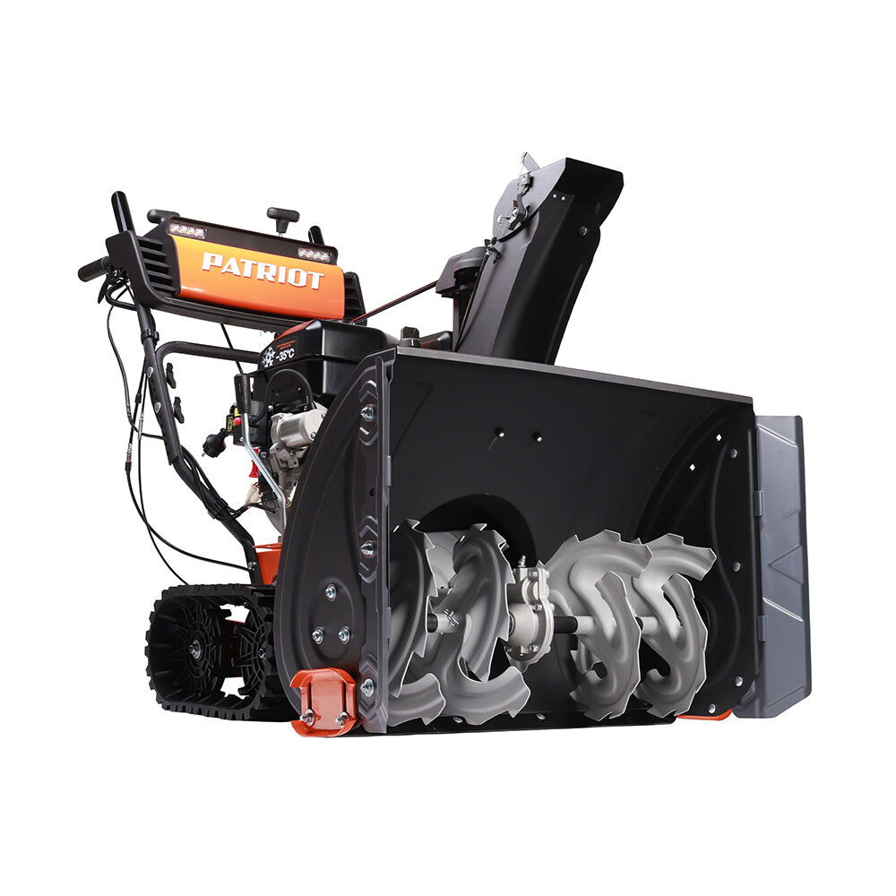 Изображение товара Бензиновый гусеничный снегоуборщик Patriot Сибирь 110 ЕТ мощный морозостойкий