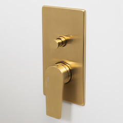 Смеситель для душа встраиваемый WasserKraft Aisch однорычажный золото (5561) - фото 4