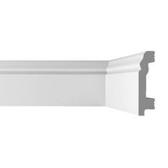 Плинтус напольный XPS 60х15 под покраску RP1