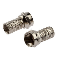 Переходник ЭРА Simple RS-F-6-2 для кабеля RG-6 2шт Б0048286