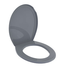 Сиденье для унитаза Fora серая FOR-LID59
