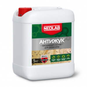 Состав для древесины биоцидный Антижук Neolab 5л — купить в Санкт ...