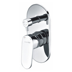 Смеситель для душа встраиваемый WasserKraft Donau однорычажный хром (5341)