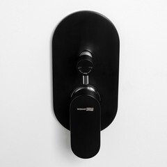 Смеситель для душа встраиваемый WasserKraft Elbe однорычажный черный (7441) - фото 2