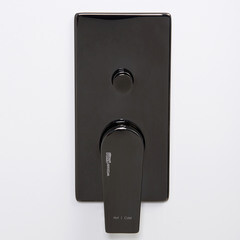 Смеситель для душа встраиваемый WasserKraft Glan однорычажный черный (6661) - фото 3