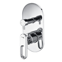 Смеситель для душа встраиваемый WasserKraft Kammel однорычажный хром (1841)