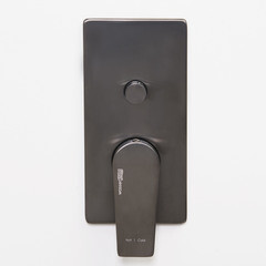 Смеситель для душа встраиваемый WasserKraft Wiese однорычажный графит (8461) - фото 4