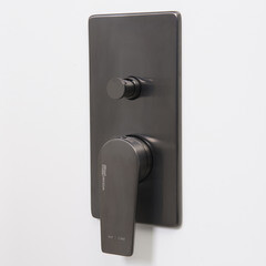 Смеситель для душа встраиваемый WasserKraft Wiese однорычажный графит (8461) - фото 3