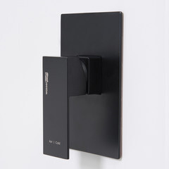 Смеситель для душа встраиваемый WasserKraft Abens однорычажный черный (2051) - фото 4