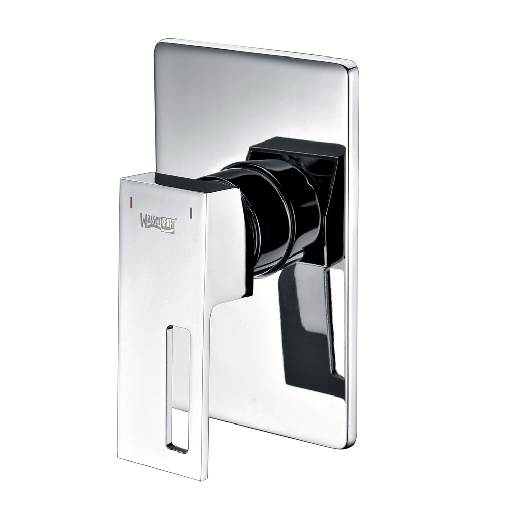 Изображение товара Смеситель для душа встраиваемый WasserKraft Alme однорычажный хром (1551) Изображение товара Смеситель для душа встраиваемый WasserKraft Alme однорычажный хром (1551)