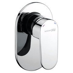 Смеситель для душа встраиваемый WasserKraft Donau однорычажный хром (5351)