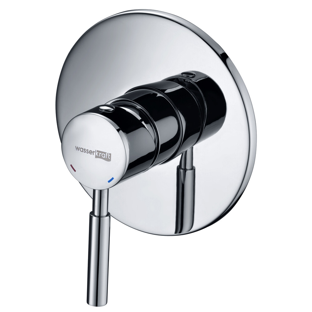 Изображение товара Смеситель WasserKraft Main 4100 однорычажный хром для ванны и душа Изображение товара Смеситель WasserKraft Main 4100 однорычажный хром для ванны и душа
