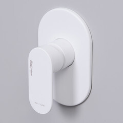 Смеситель для душа встраиваемый WasserKraft Mindel однорычажный белый (8551) - фото 3