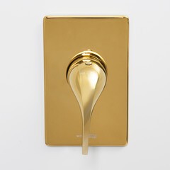 Смеситель для душа встраиваемый WasserKraft Sauer однорычажный золото (7151) - фото 2