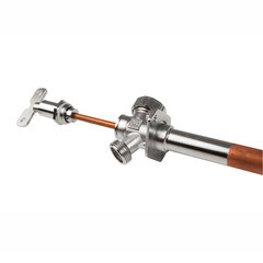 Кран незамерзающий латунный Arrowhead Euro 250-450 мм 1/2ВР(3/4НР)х3/4НР с изменяемой длиной (151111) - фото 4