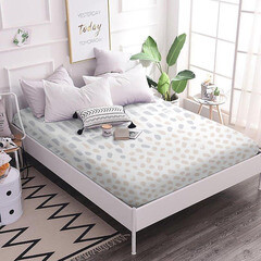 Простыня на резинке 160х200х25 см бязь серо-белая Melissa Rhona - фото 2