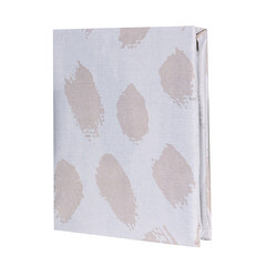 Изображение товара Простыня 150х215 см бязь серо-белая Melissa Rhona