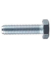 Болт оцинкованный M10x40 мм DIN 933 (15 шт.) - фото 1