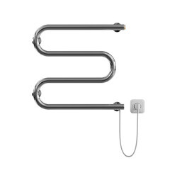 Полотенцесушитель электрический MyFrea ЭК М 500х500 мм 60 Вт хром - фото 6