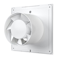 Вентилятор осевой Auramax A 5 180х180 мм d125 мм белый - фото 2