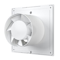 Вентилятор осевой Auramax A 6 205х205 мм d150 мм белый - фото 2