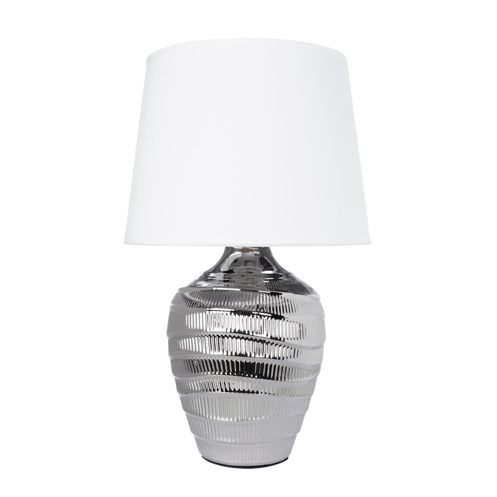 Изображение товара Настольная лампа Arte Lamp Korfu LED 40 Вт стиль современный хром белый