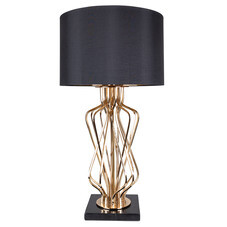 Лампа настольная E27 60 Вт Arte Lamp Fire (A4032LT-1GO)