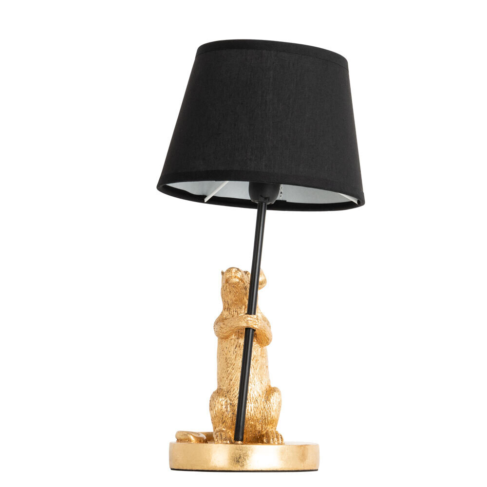 Изображение товара Настольная дизайнерская лампа Arte Lamp Gustav E14 40 Вт с текстильным плафоном
