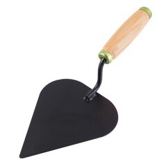 Кельма штукатура "Сердечко", углеродистая сталь, дерев. рукоятка, 175х150мм, (шт.)