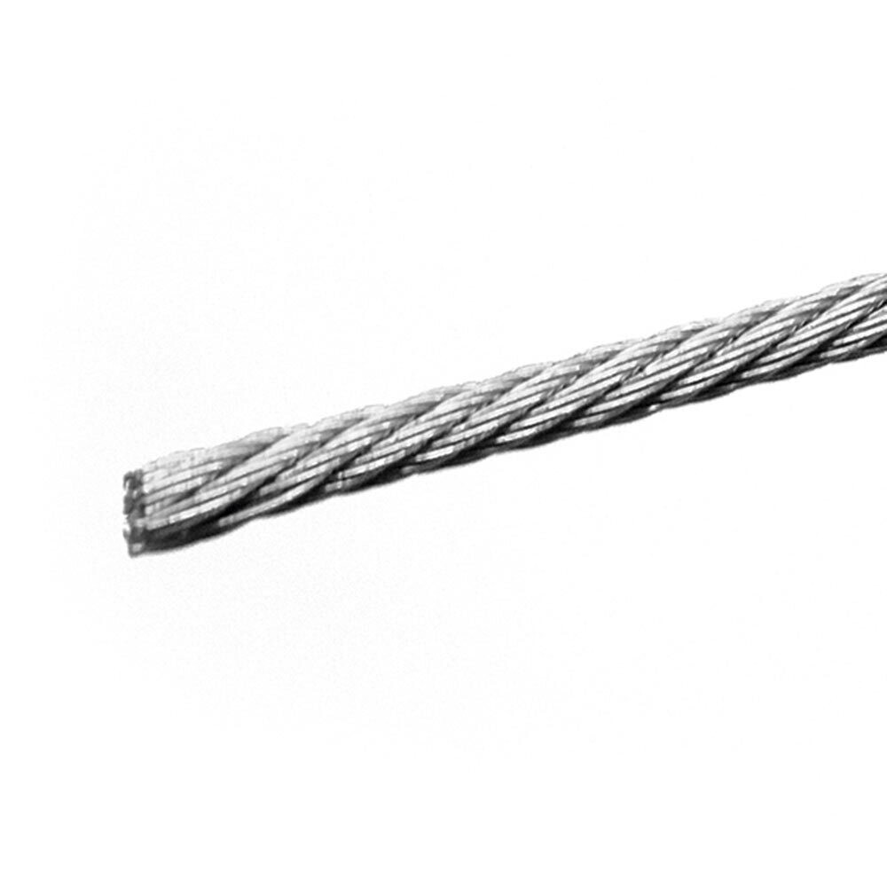 Изображение товара Трос нержавеющая сталь d6 мм 100 м двойная свивка Германия