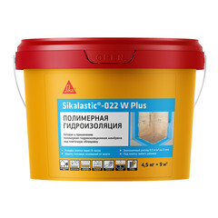 Гидроизоляция акриловая Sika Sikalastic 022 W Plus 4,5 кг