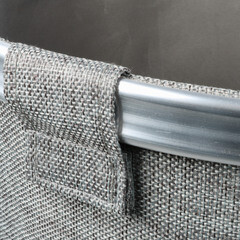 Корзина для белья Fixsen Laundry d380х600 мм 80 л серая (FX-1031А) - фото 4