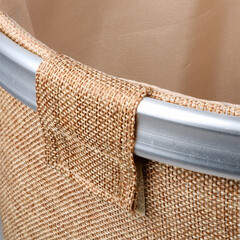 Корзина для белья Fixsen Laundry d380х600 мм 80 л бежевая (FX-1031B) - фото 3